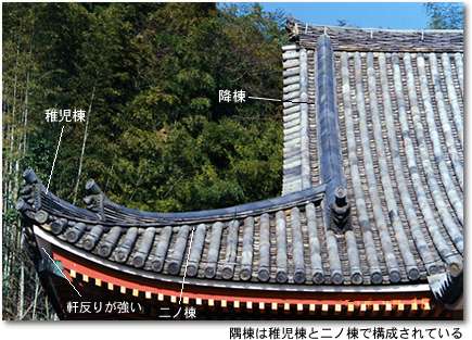 甍技塾 徳舛瓦店 屋根と屋根材 01年春号 明王院 本堂